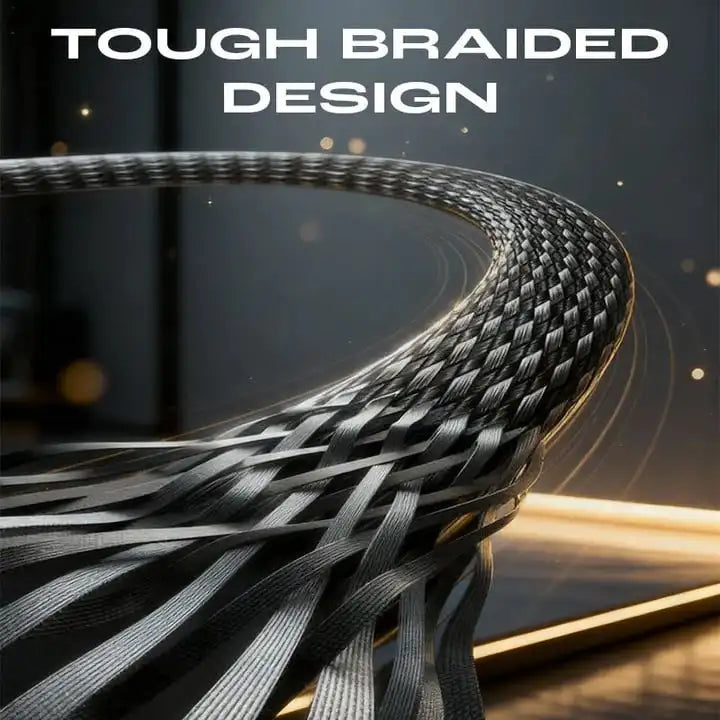 2-In-1 Invisible Holder Charger Cable 240W Fast Charging Foldable Phone Holder Data Cable with Built-In Phone Stand