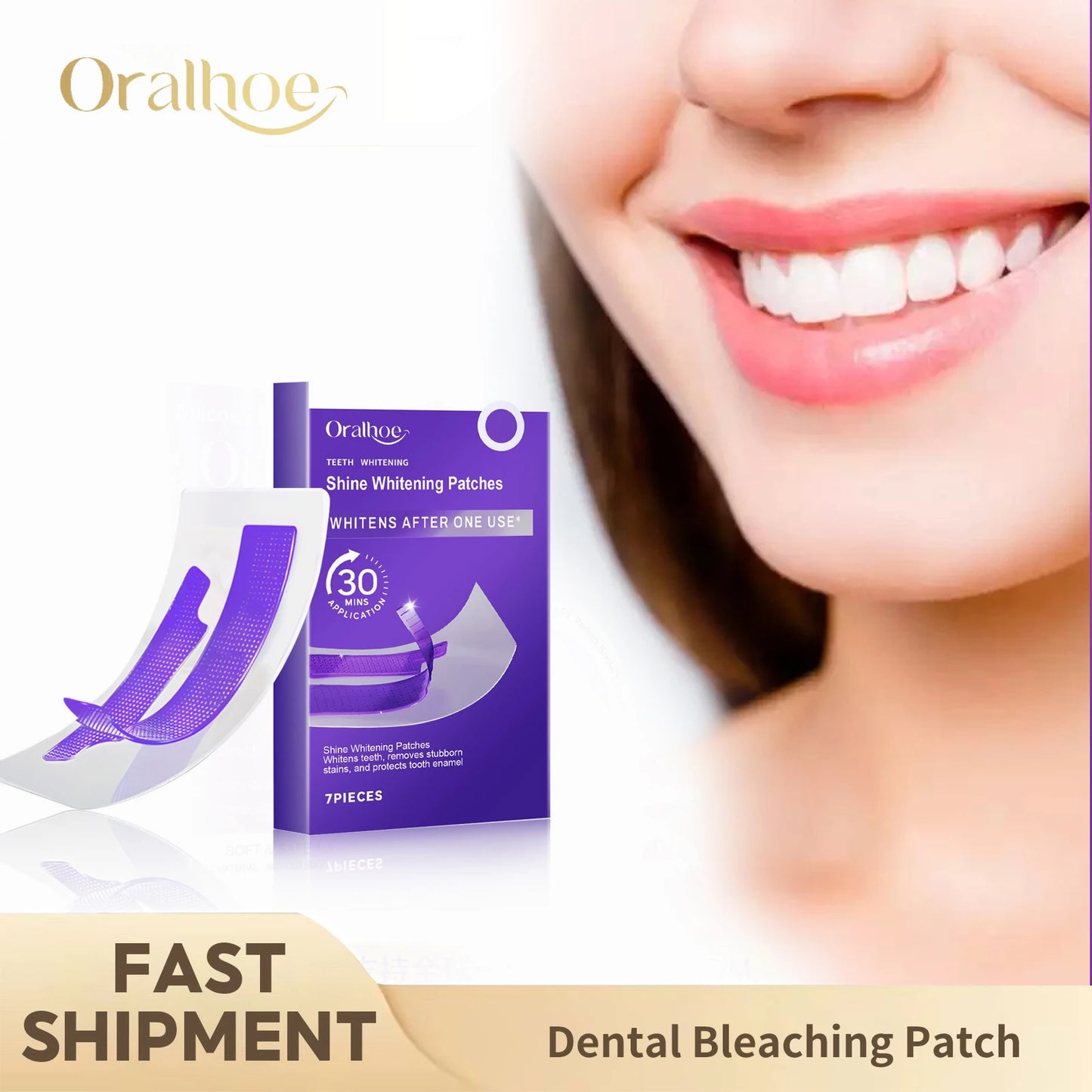 Ektche Tech™ Purple Whitening Strips