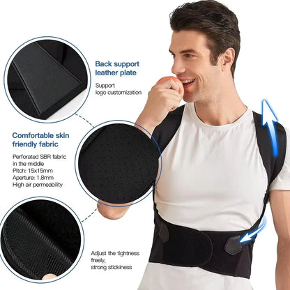 Ektche Tech™ Back Brace Posture Corrector 