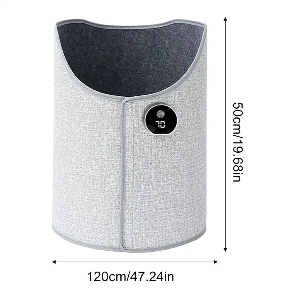 Under Desk Heater Leg Warmer Adjustable Temperature Quiet Electric Foot Warmer for Office Home Working Study Space Heating Pad