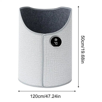 Under Desk Heater Leg Warmer Adjustable Temperature Quiet Electric Foot Warmer for Office Home Working Study Space Heating Pad