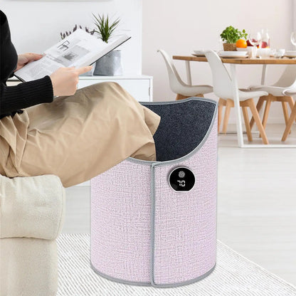 Under Desk Heater Leg Warmer Adjustable Temperature Quiet Electric Foot Warmer for Office Home Working Study Space Heating Pad