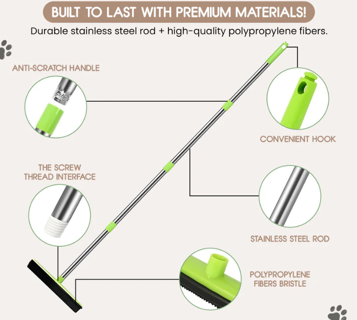 Ektche Tech™ Pet Hair Removal Broom