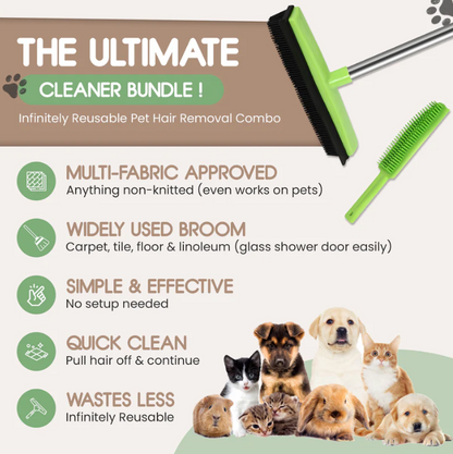 Ektche Tech™ Pet Hair Removal Broom
